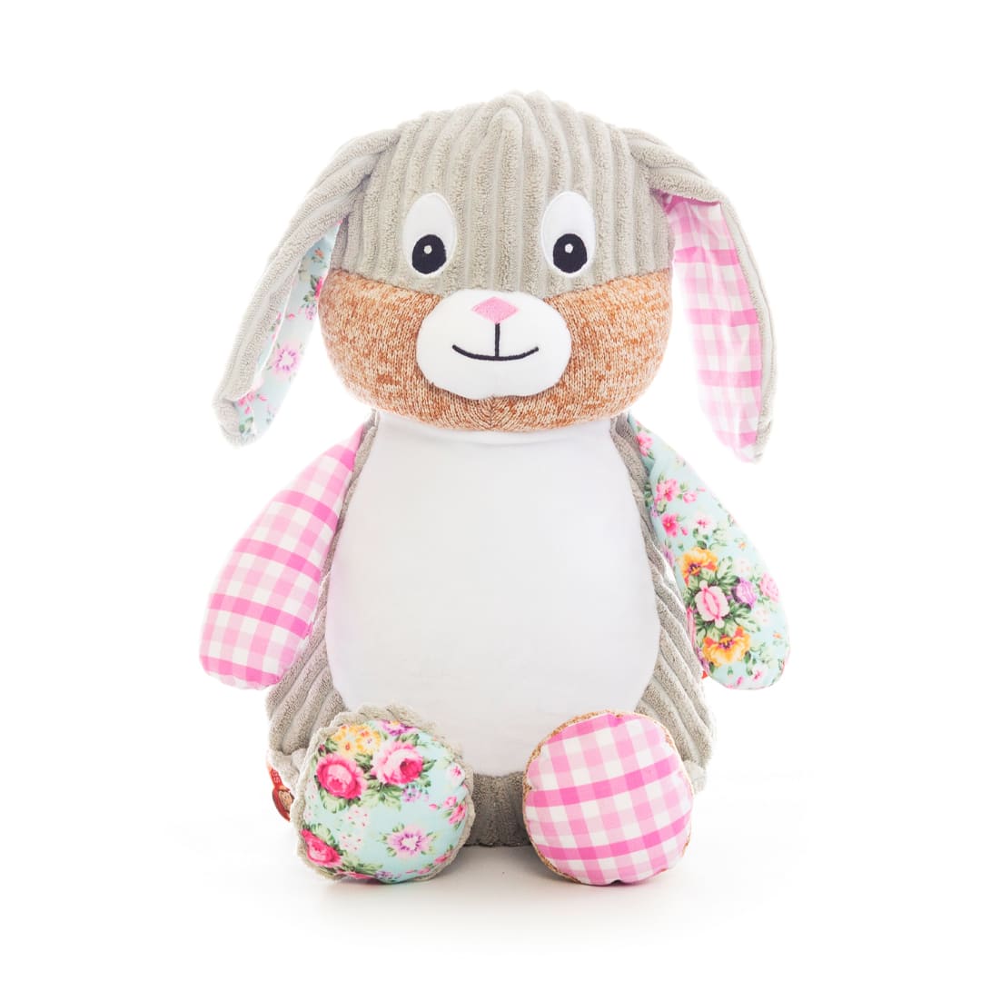 Peluche Pink Bunny Sensory