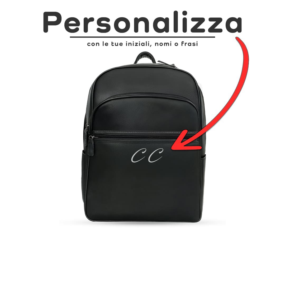 Zaino Uomo Zaino Personalizzato Con Iniziali Zaino Elegant