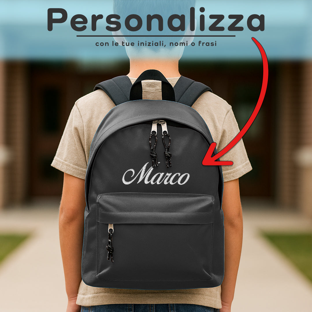 Zaino Scuola - Nero