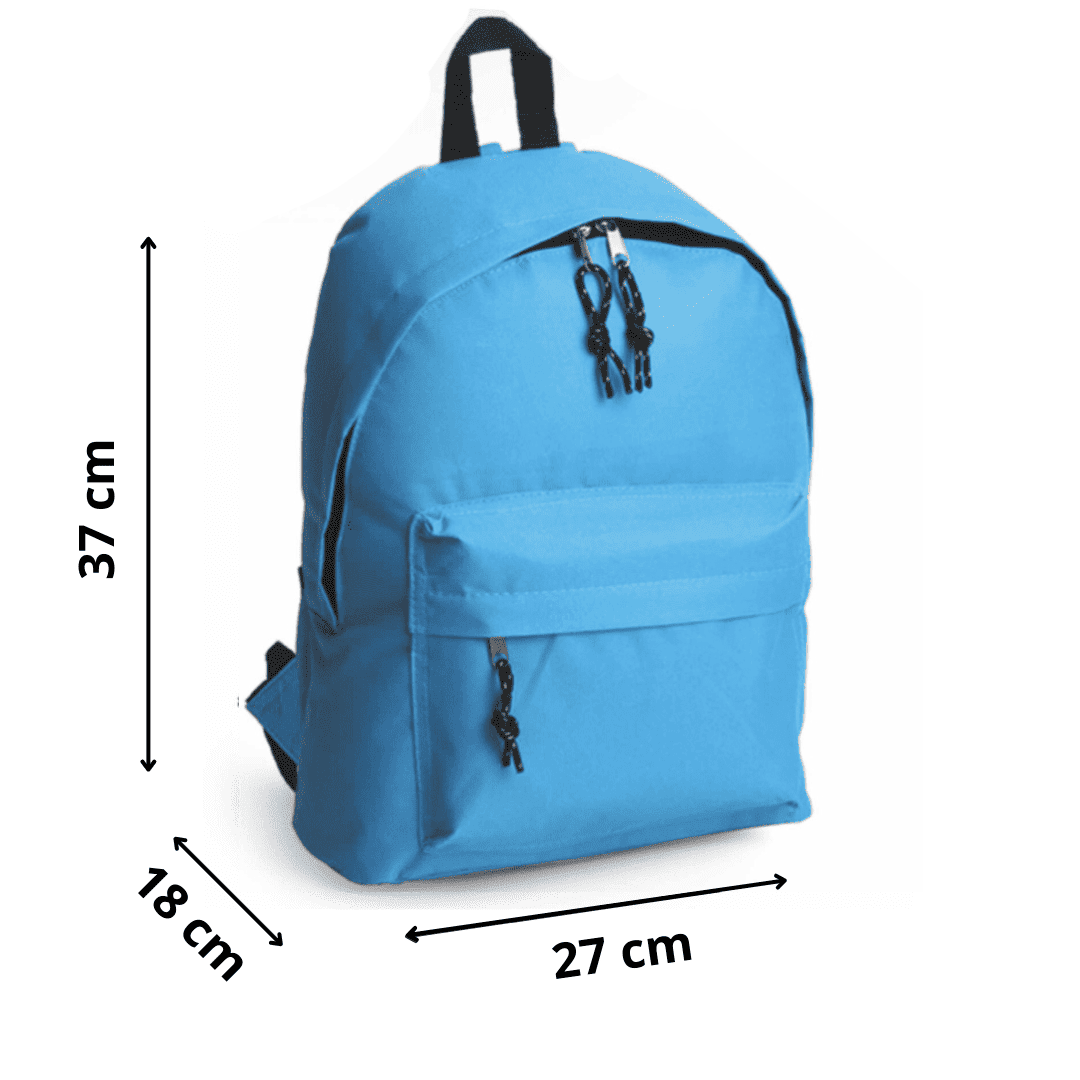 Zaino Scuola - Celeste