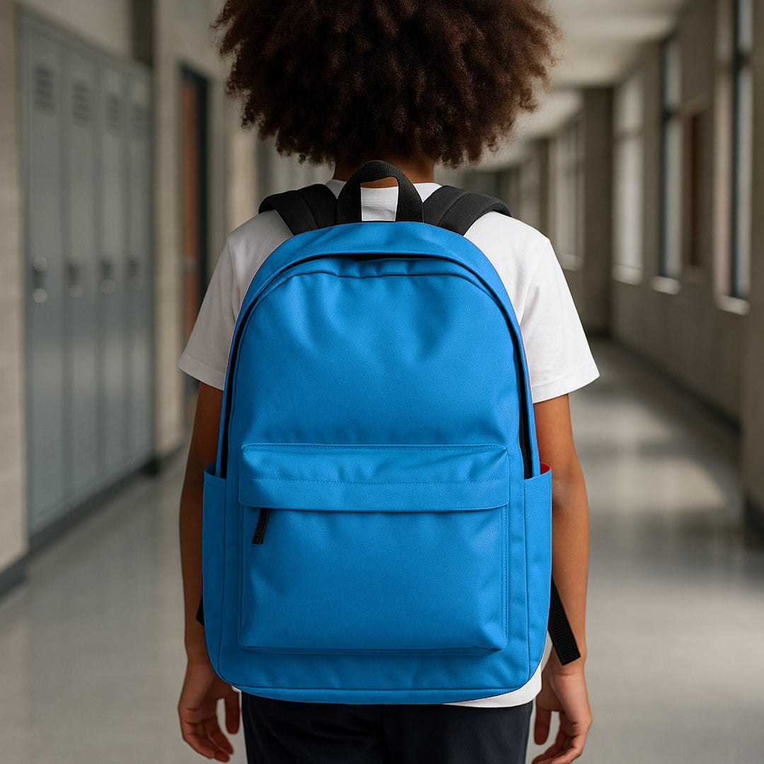 Zaino Scuola Big- Celeste