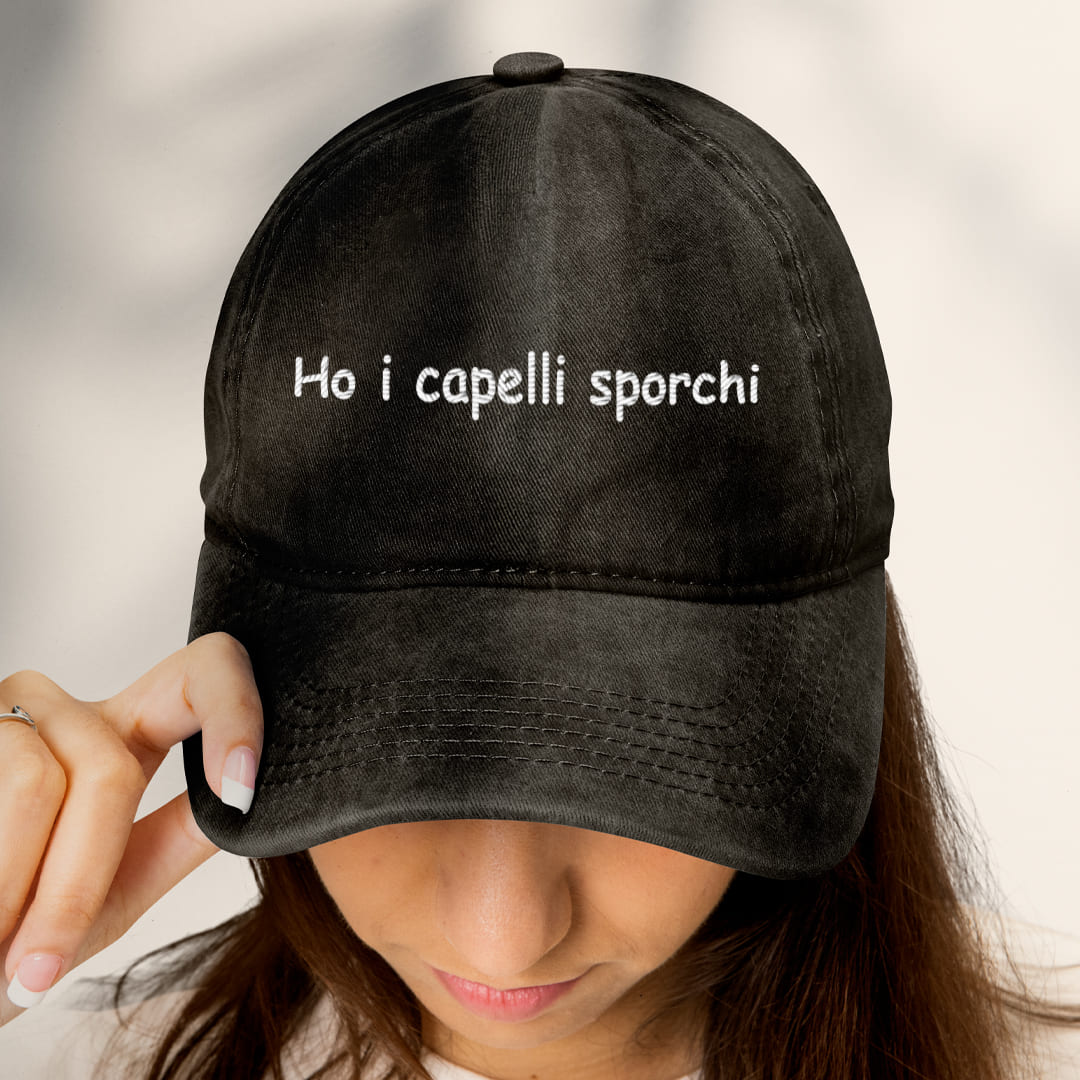 Berretto Ho i capelli sporchi