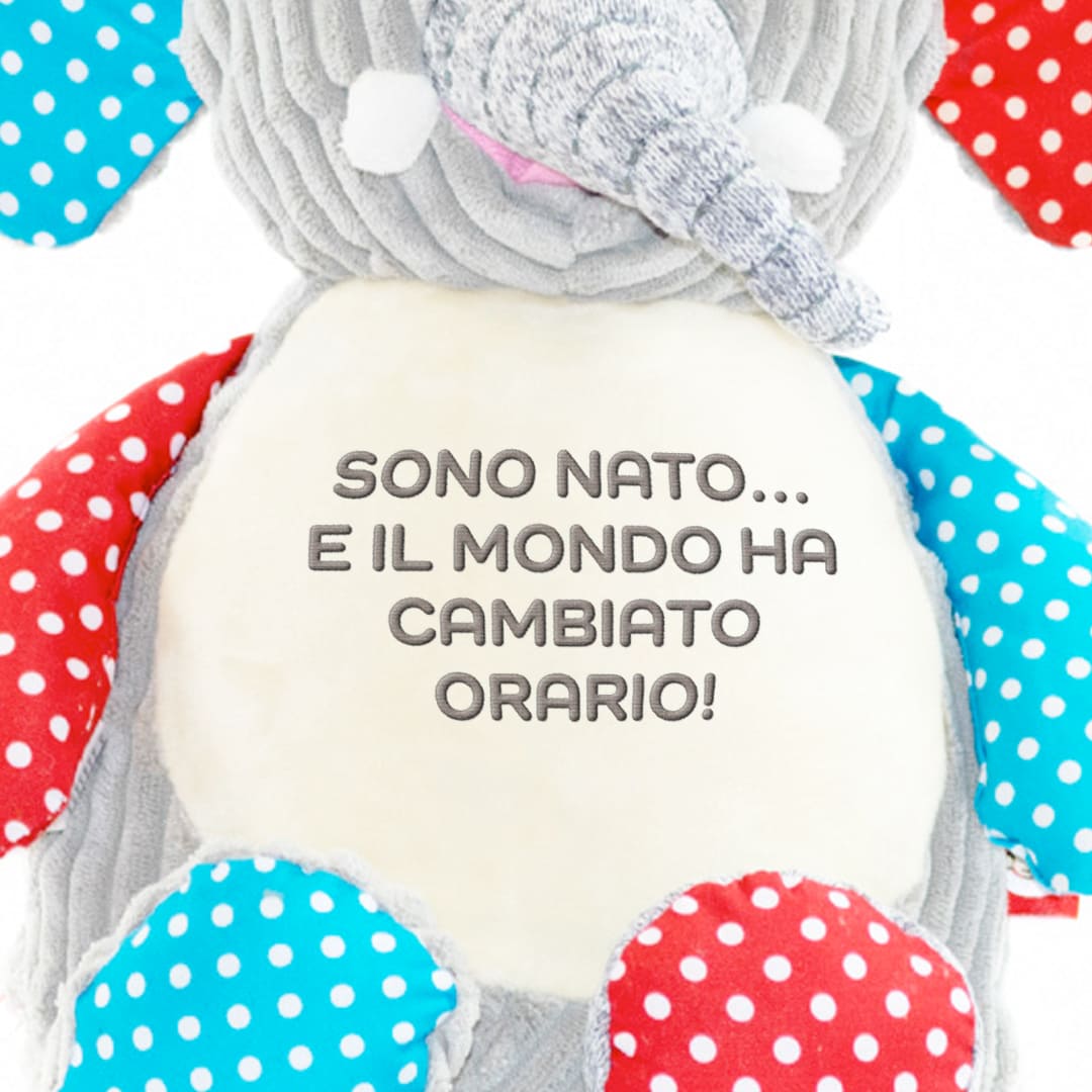 Peluche Elephant Sensory