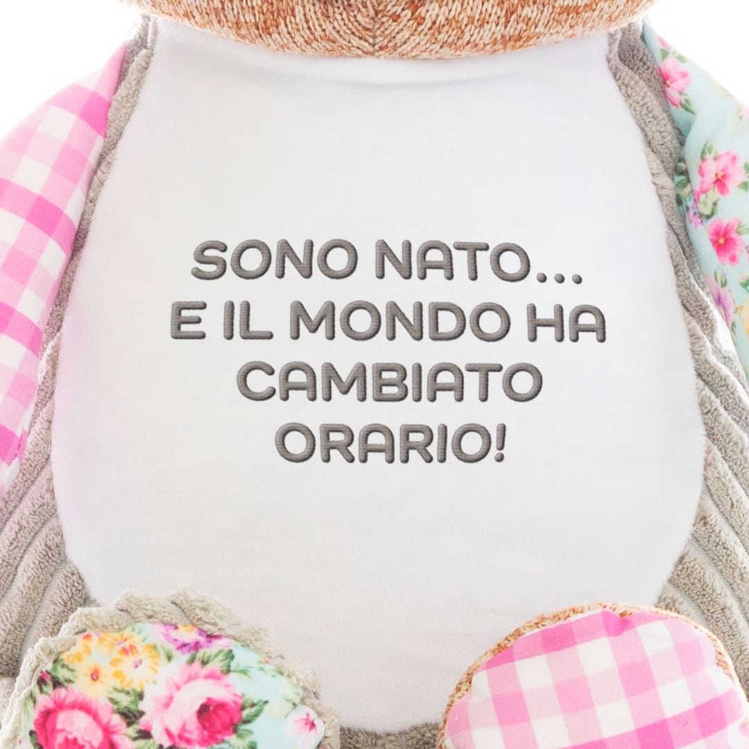 Peluche Pink Bunny Sensory