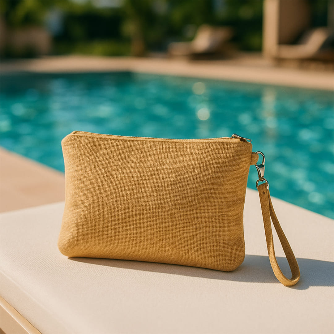 Pochette in Juta
