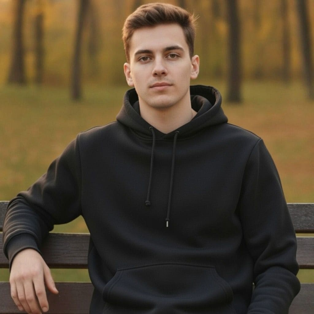 Felpa con Cappuccio con RITRATTO