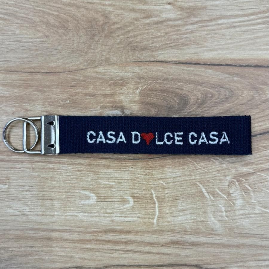 Portachiavi Stoffa "Casa dolce casa"