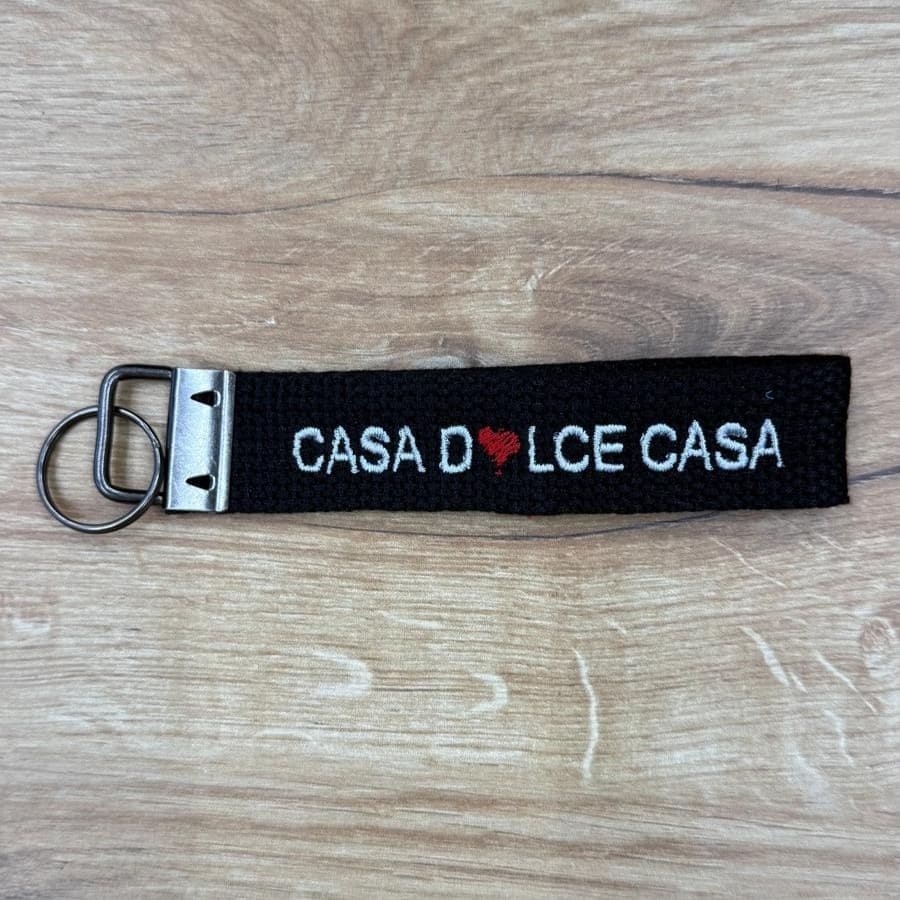 Portachiavi Stoffa "Casa dolce casa"