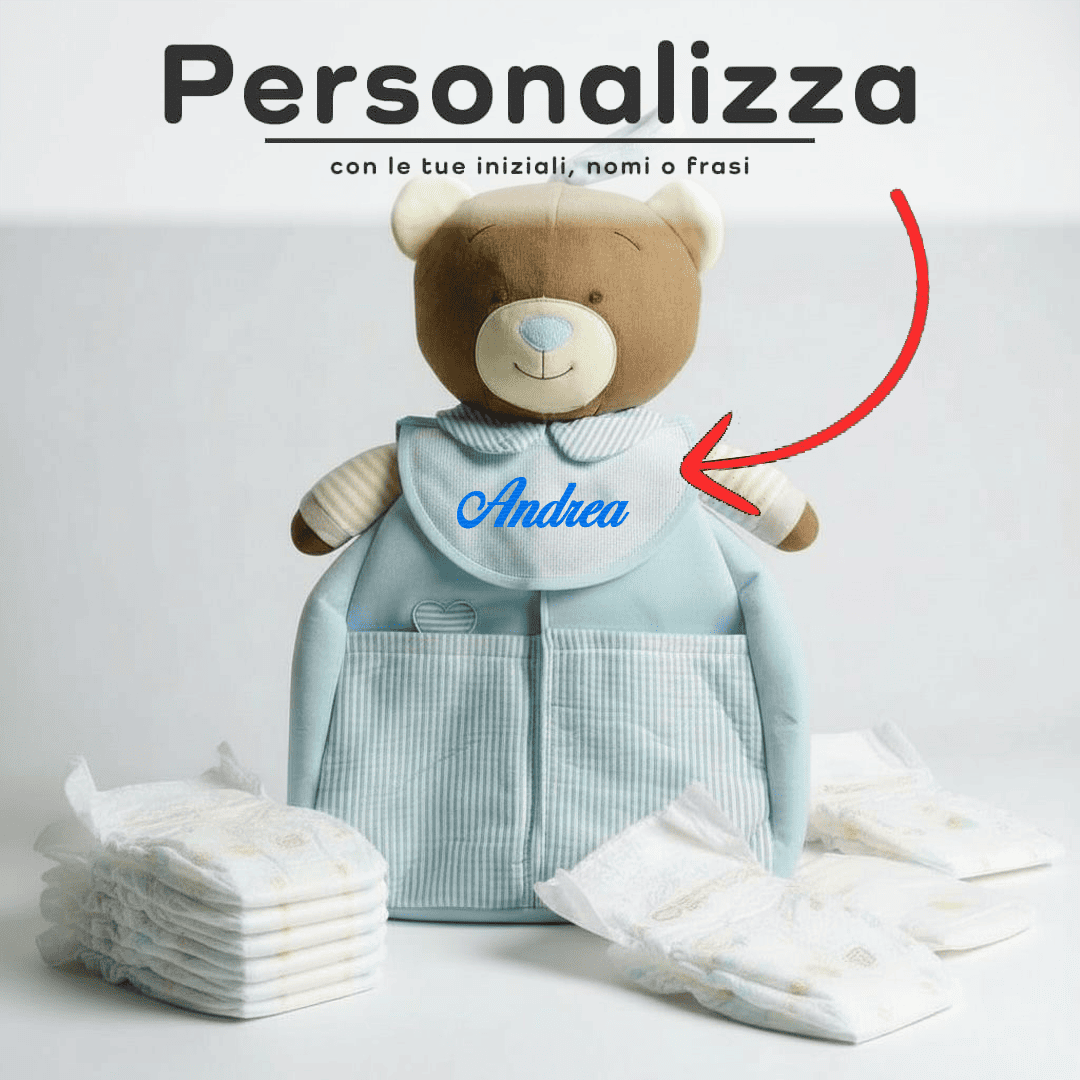 Porta Pannolino Orsetto